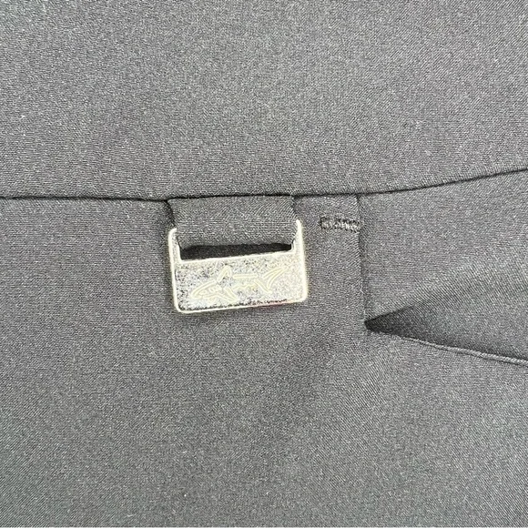 Greg Norman Black Elastic Waist Pull On Performance Golf Pants Stretch Womens XL - Picture 5 of 8